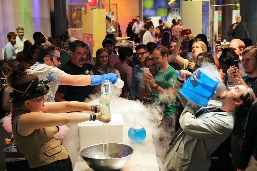 Liquid nitrogen demo
